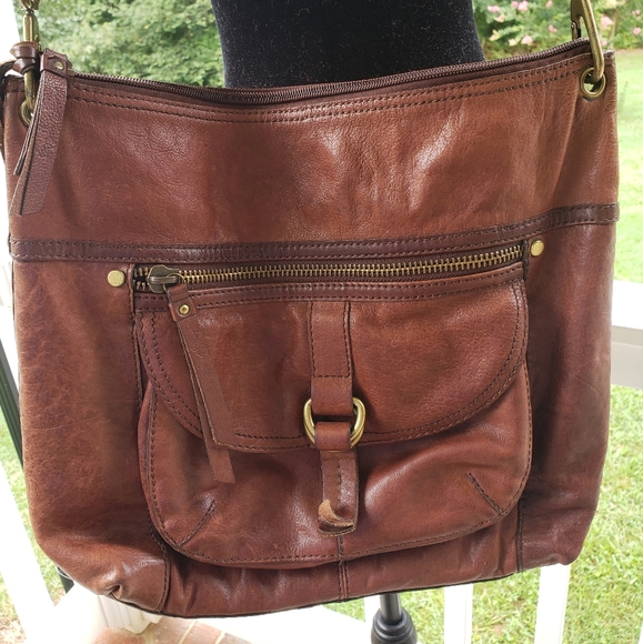 Fossil Handbags - Fossil Leather Shoulder Bag Large